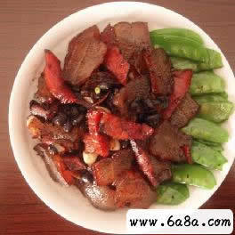 腊肉豆豉的家庭制作方法