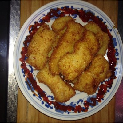 炸龙利鱼块的做法大全家常