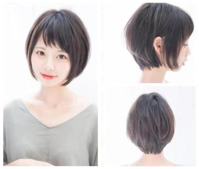 胖脸女生适合的刘海