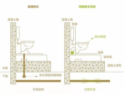 马桶排水