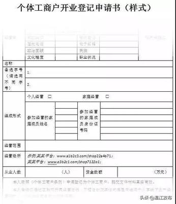 网上申请个体户营业执照流程