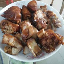 猪蹄冻肉的制作方法