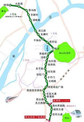 南京地铁几号线到夫子庙