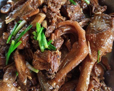 焖鹅的制作方法