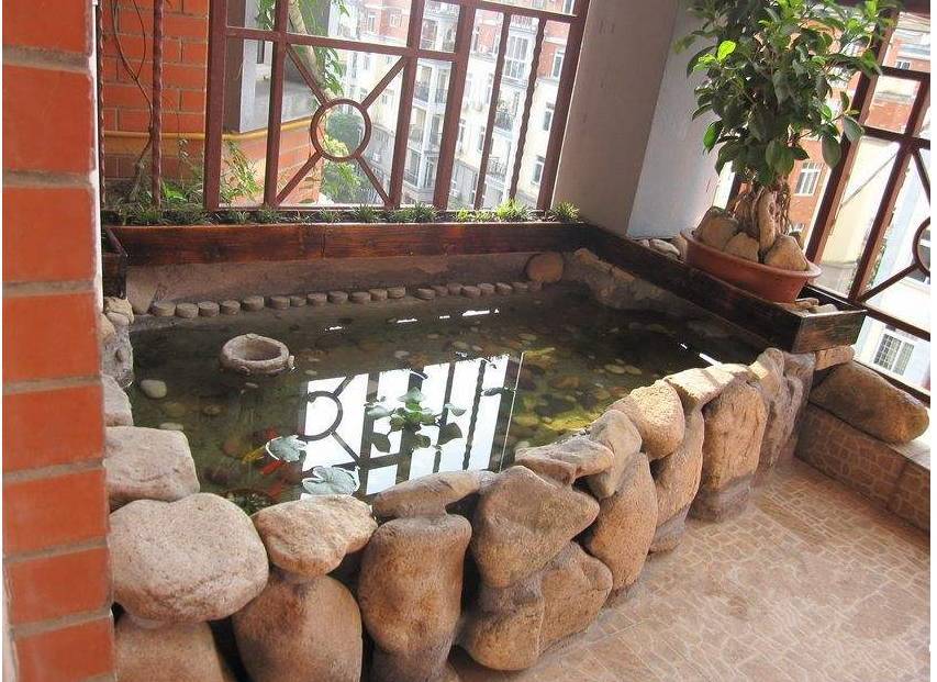 鱼池设计图