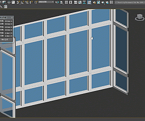 3dmax窗户