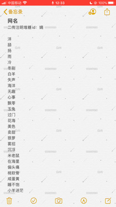 网名id
