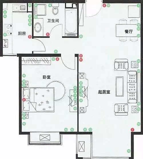 家装开关插座高度标准