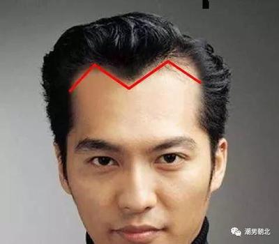 男生m发际线发型好看