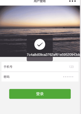 微信开发小程序密码