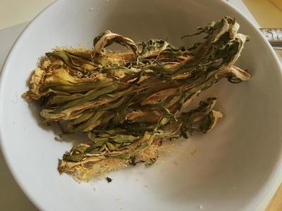 剑花干的制作方法