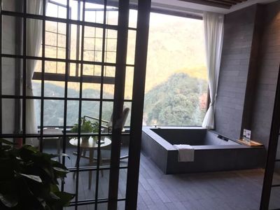房间内带温泉的酒店