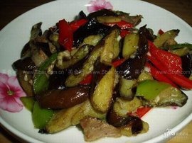 干煸甜辣茄子的做法大全家常