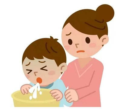 小孩晚上咳嗽吐