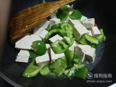 青椒豆腐的家常做法