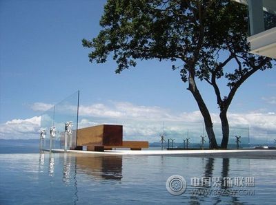 别墅泳池效果图