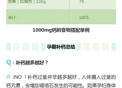 几个月补钙