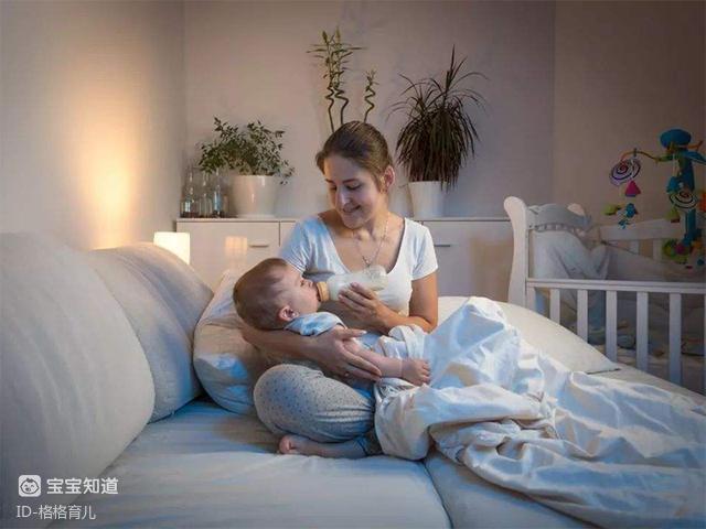 几个月宝宝不吃夜奶