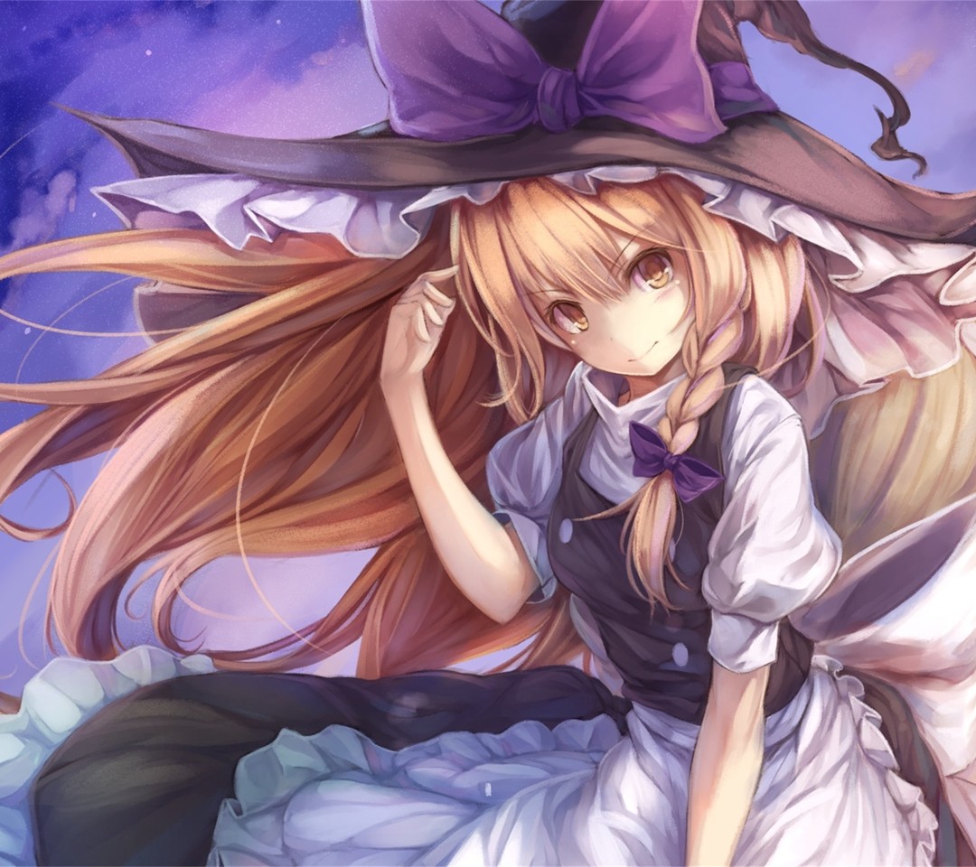 二次元头像壁纸(14)雾雨魔理沙