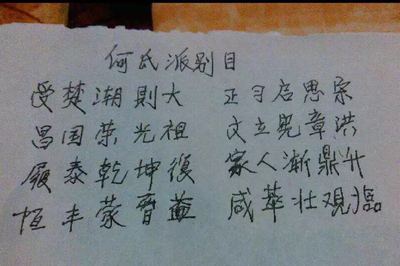 章字辈名字大全