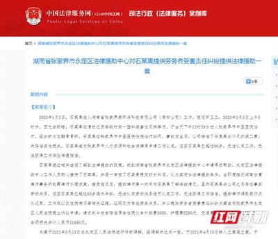 提供劳务者受害责任纠纷案例