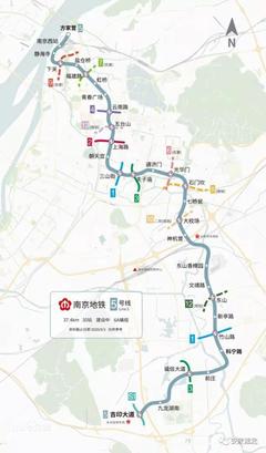 南京地铁几号线到夫子庙
