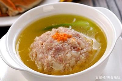 大白菜烧狮子头
