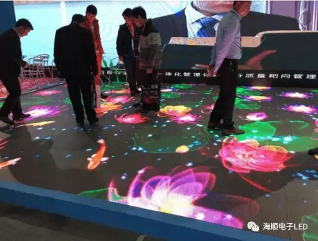 led互动地板砖