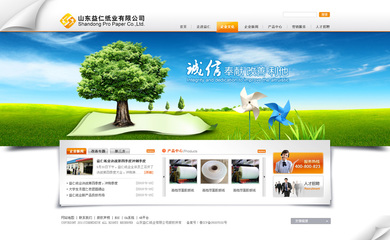 纸业 企业网站