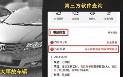 如何查询二手车是否出过事故