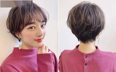 青少年短发发型女式