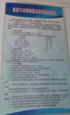 律师收费规定