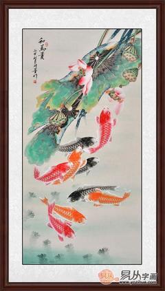 九鱼图寓意