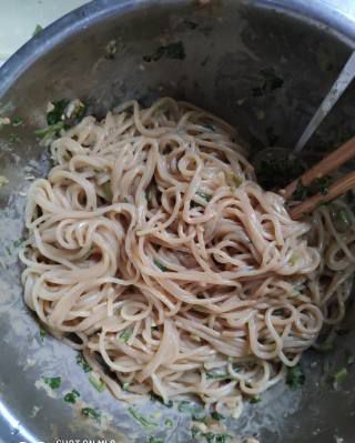凉拌冷面的做法