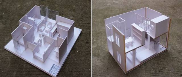 室内模型制作过程