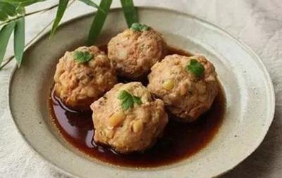 竹笋肉丸子的做法大全家常