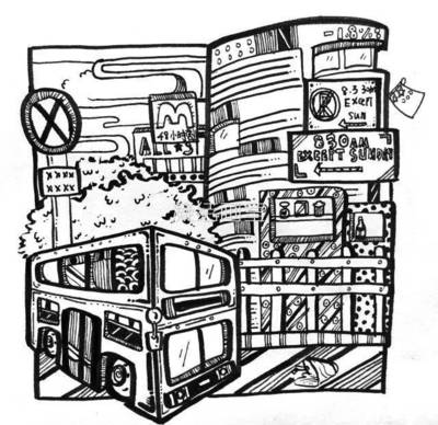 校园装饰画