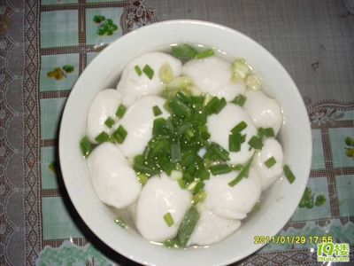 清汤鱼圆的制作方法