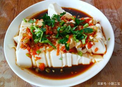 内脂豆腐凉拌