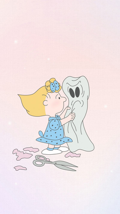 国 动画 史努比 莎莉·布朗 苹果手机高清壁纸 .