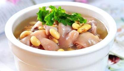 大豆蹄花的制作方法