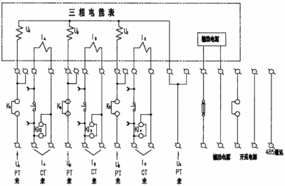 电能表原理图