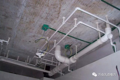 不吊顶 走水管