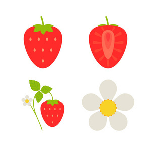 怎么画草莓和苹果