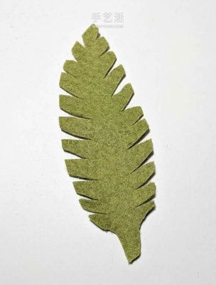 叶子制作方法
