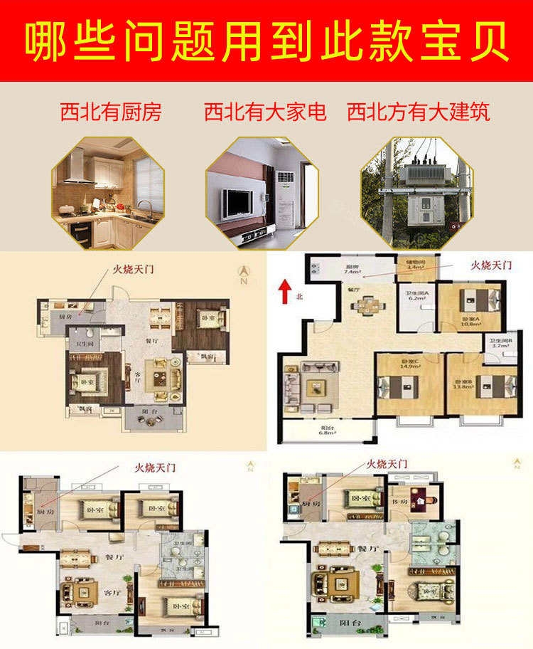 纳财位向着厨房好不好