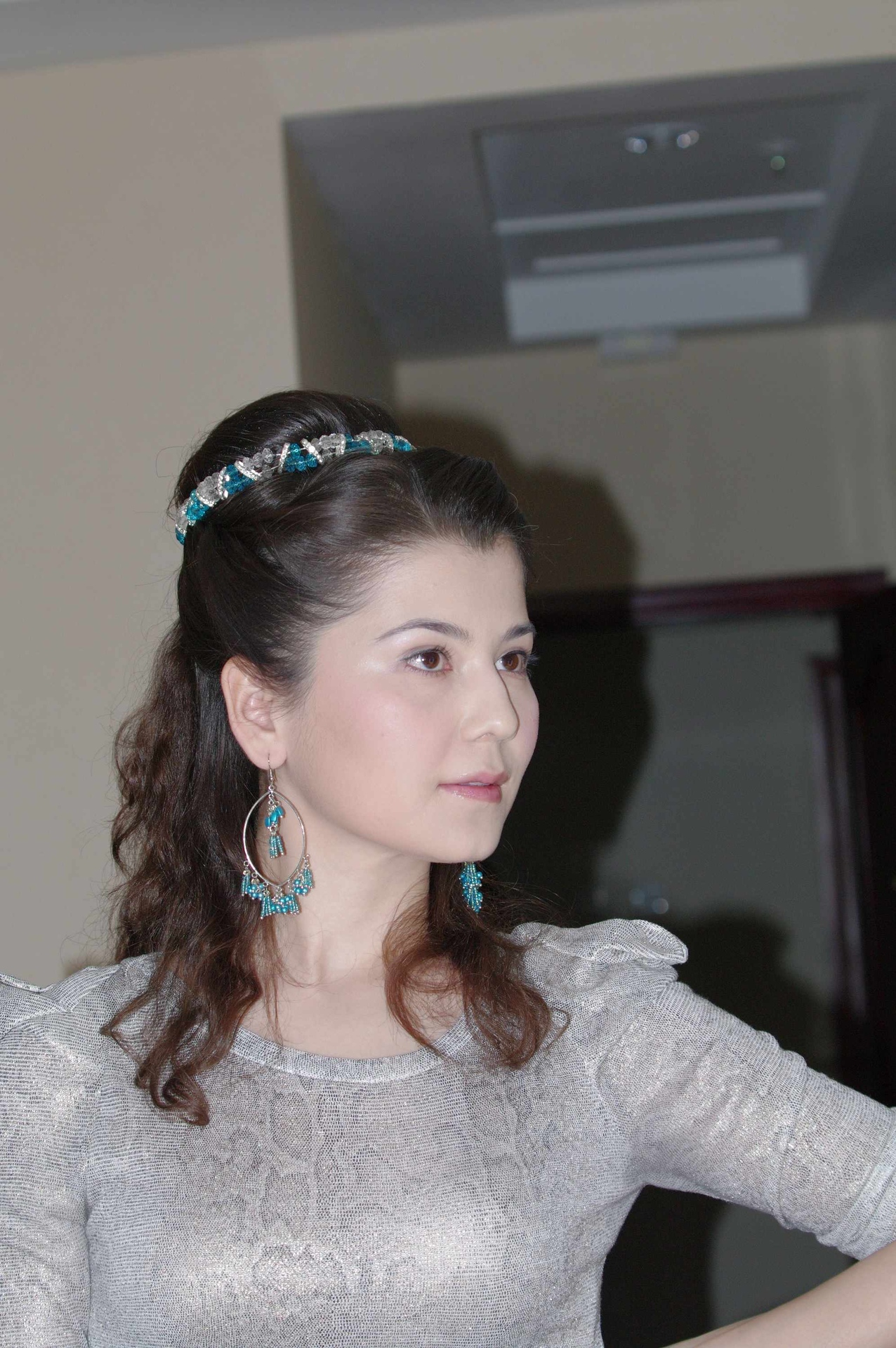 在拍《西域大都护》备选演员古丽