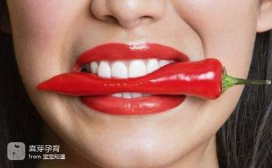 怀孕吃辣的是女儿吗