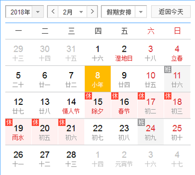 2015年2月9日农历是多少