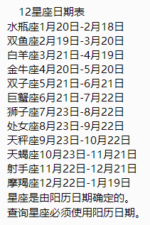 12月26号什么星座